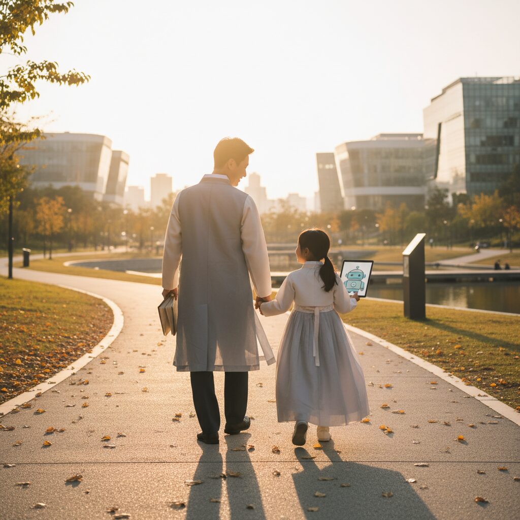 Cha mẹ và con cái cùng học hỏi tương lai