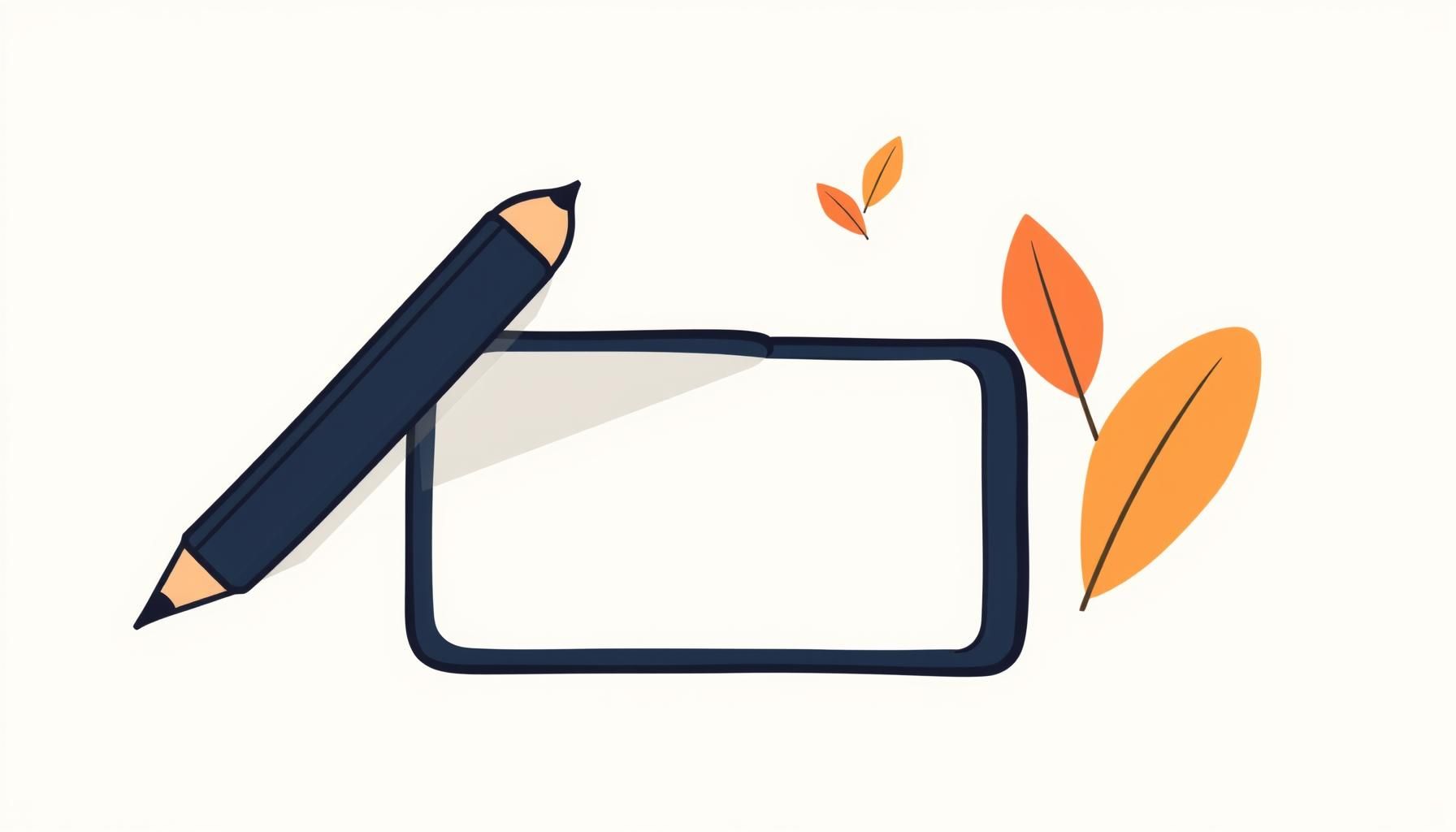 طفل يستخدم جهاز لوحي بجانب أدوات رسم