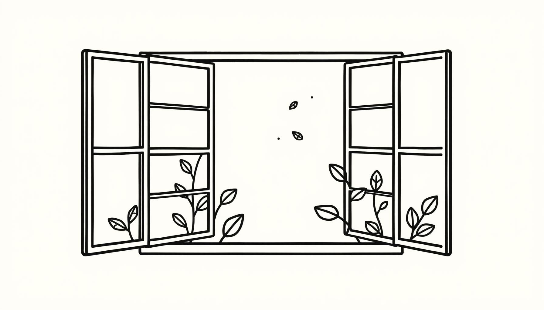 طفلان ينظران إلى الأفق بابتسامة أمل