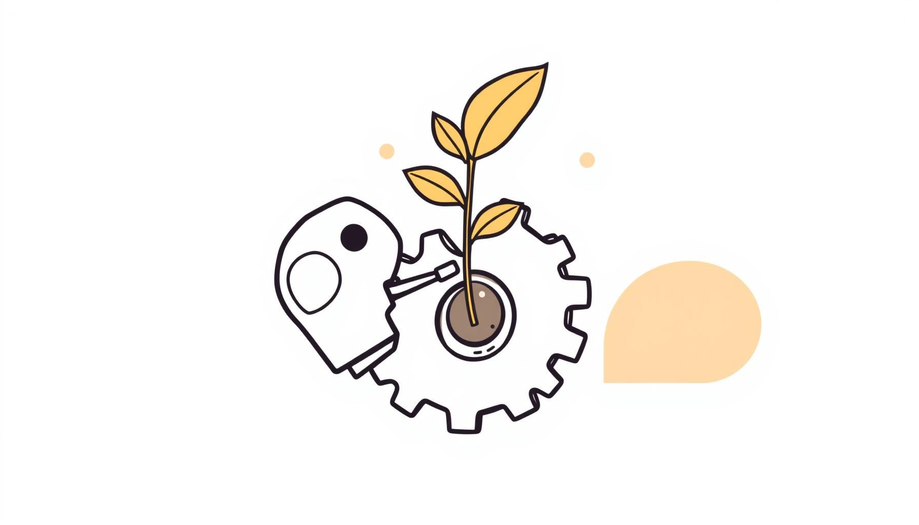 طفل يركض في الحديقة بألوان زاهية