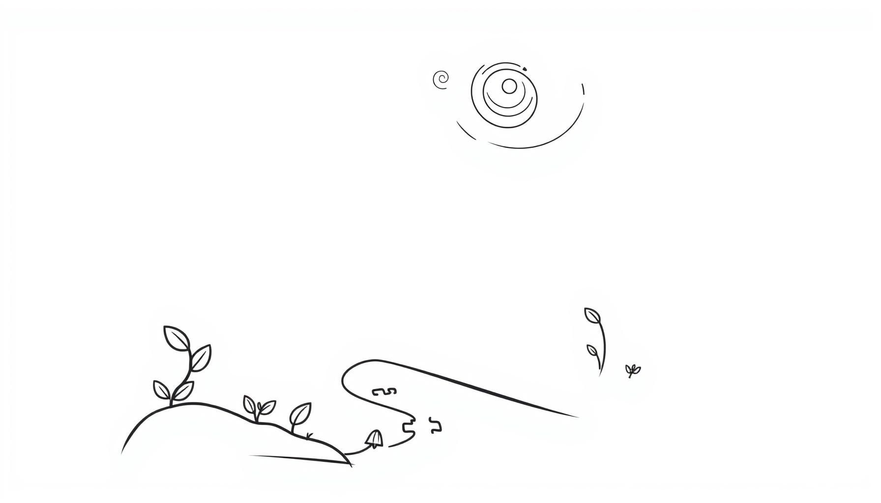 Enfant créatif avec tablette et objets naturels