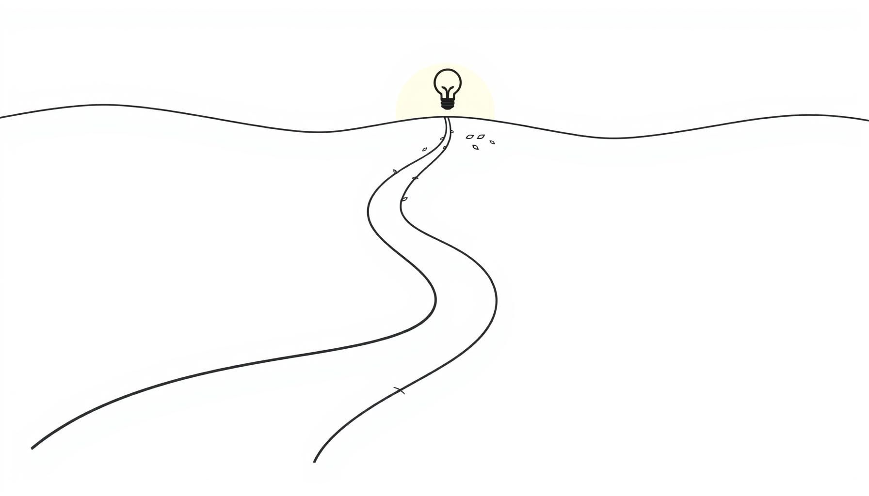 孩子望向远方思考未来