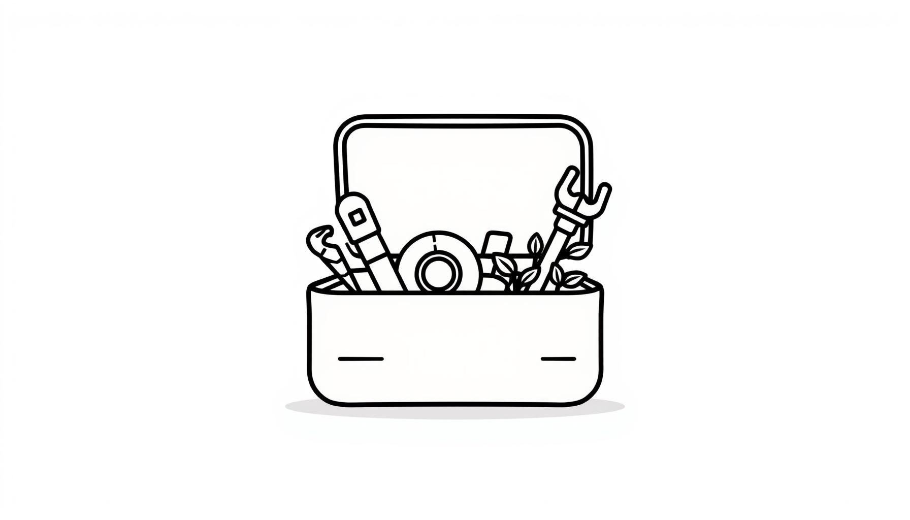 outils numériques sur une table familiale