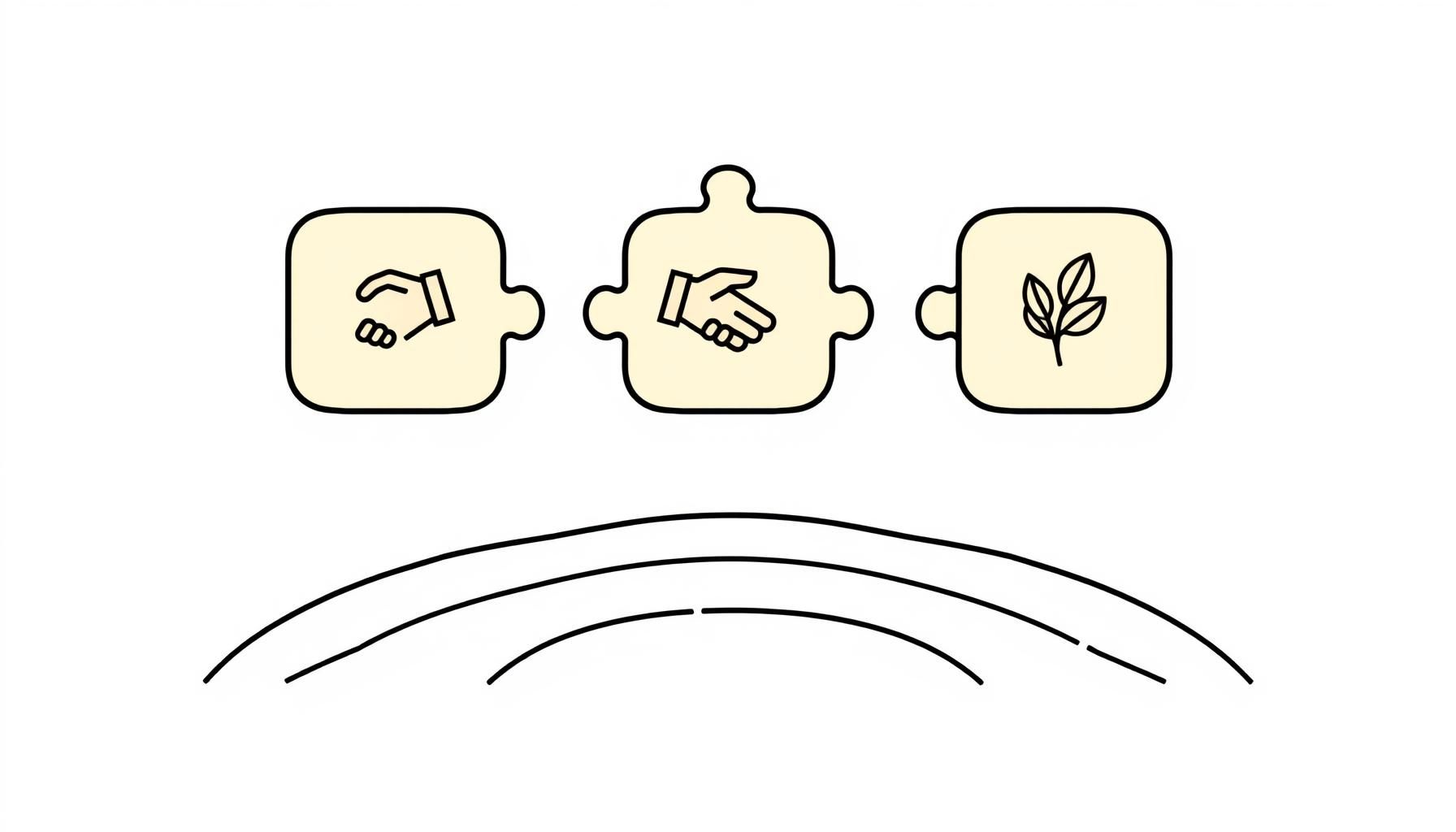 família praticando atividades de confiança