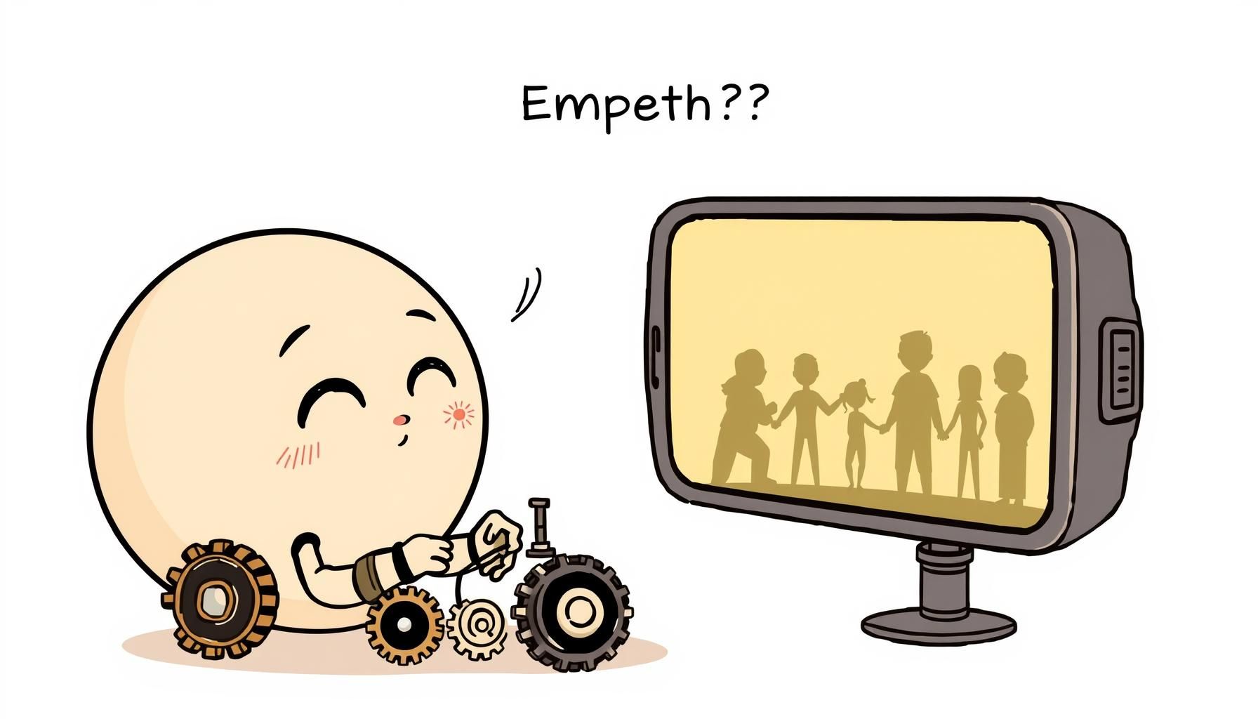 Anak bermain sambil belajar ekspresi wajah