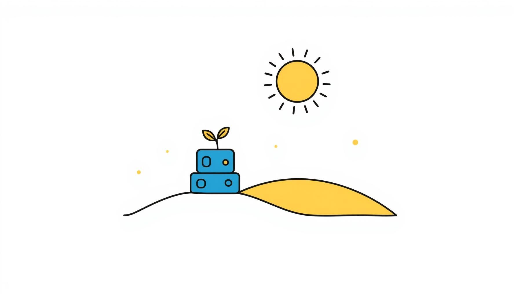 niños aprendiendo con bloques