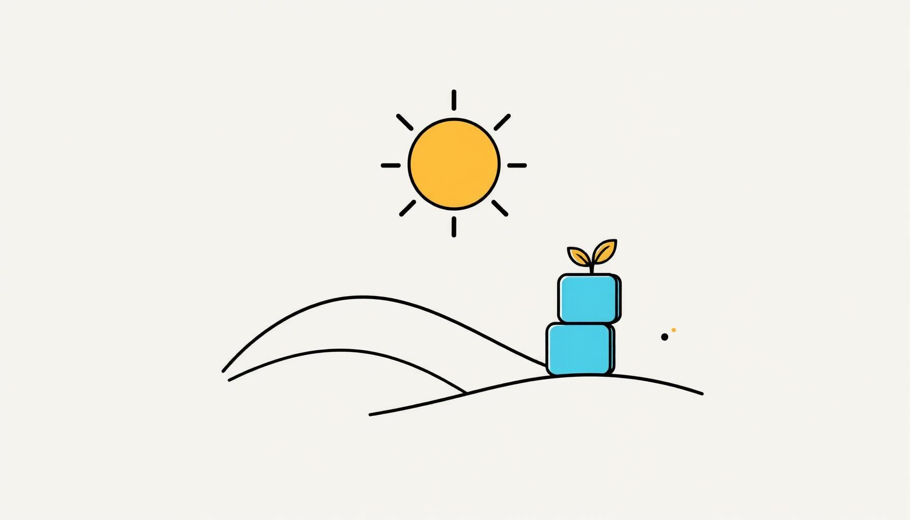 孩子们玩编程积木的温暖场景