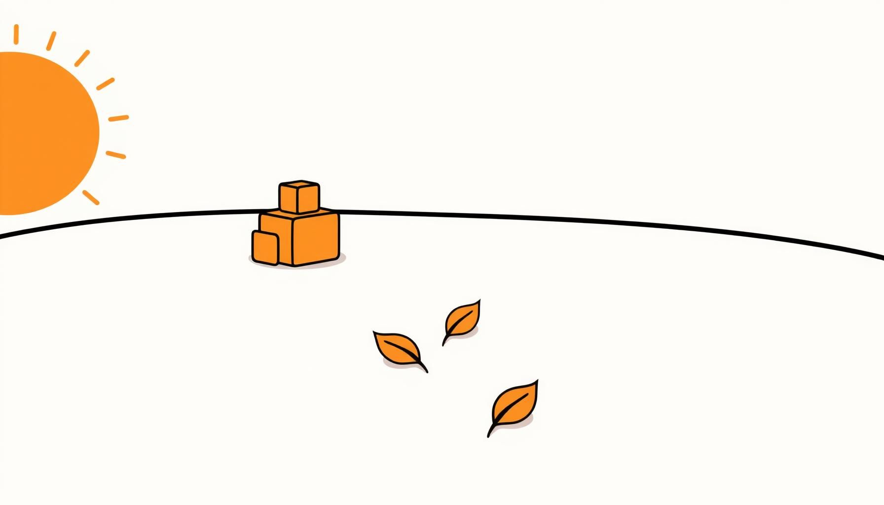 Criança brincando com blocos de programação coloridos