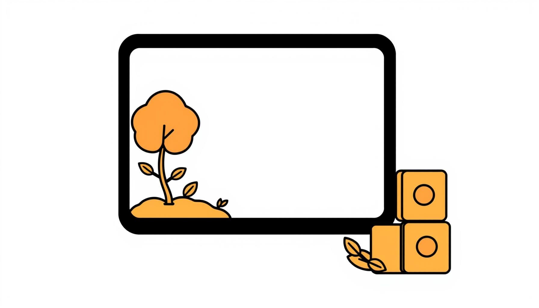 niños usando cuaderno y tableta en casa