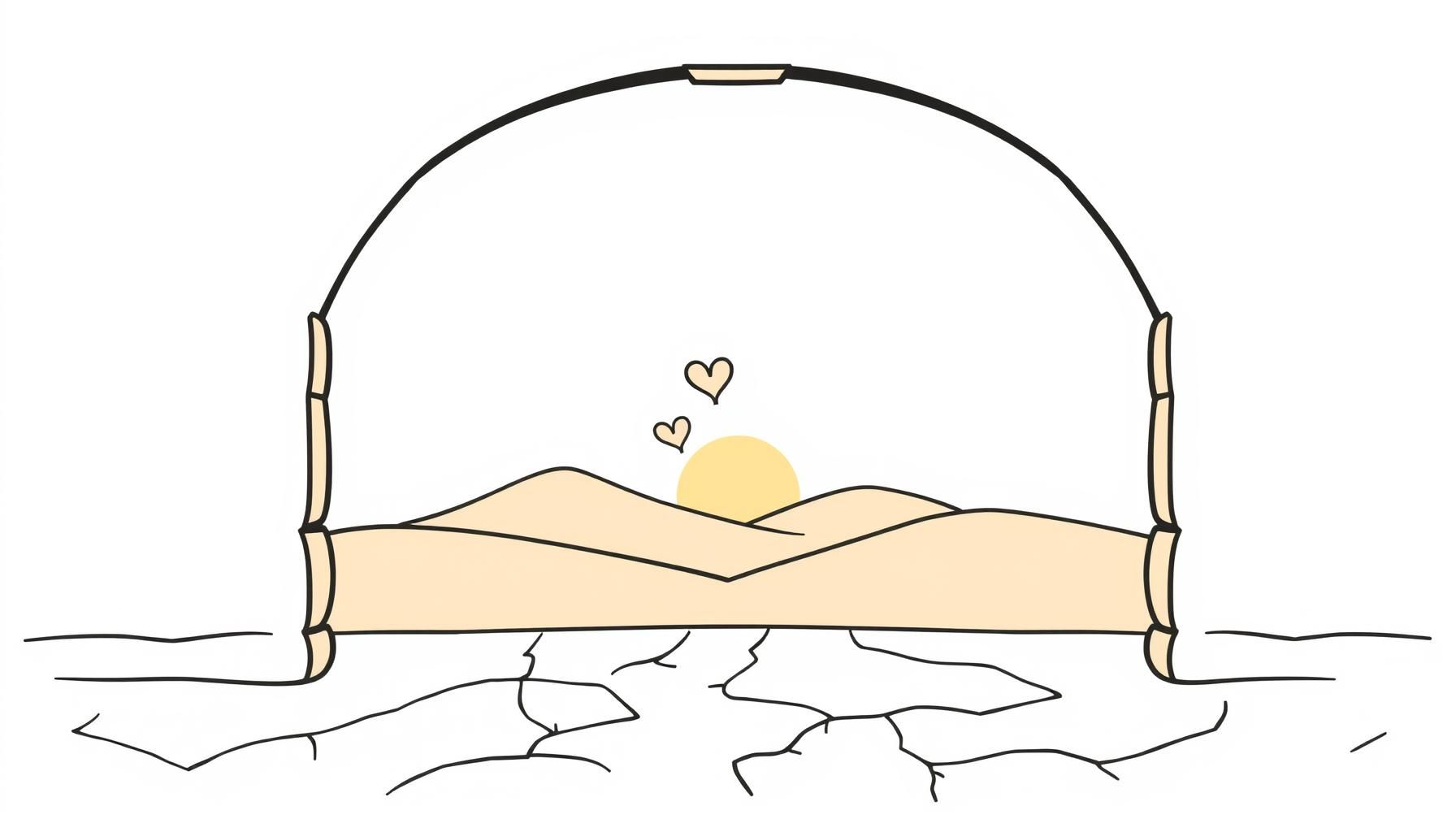 والد وطفل يسيران يدًا بيد