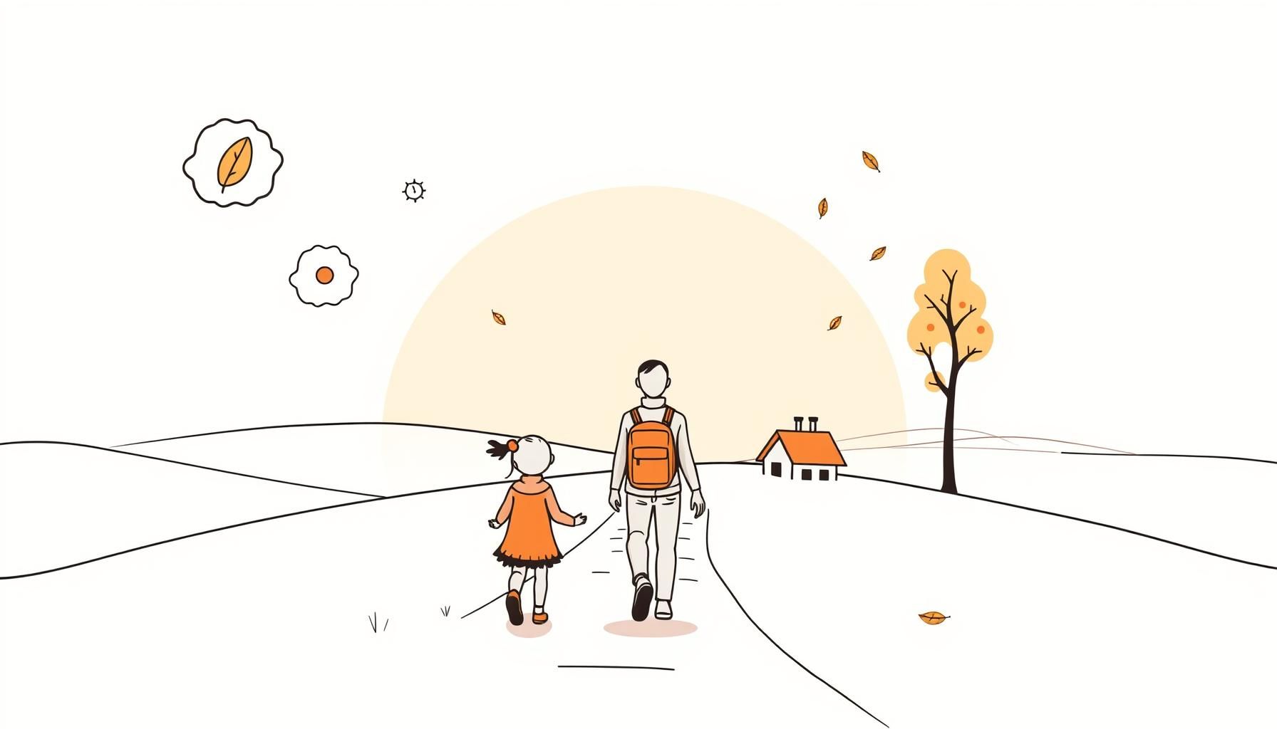 Dad and daughter exploring AI together