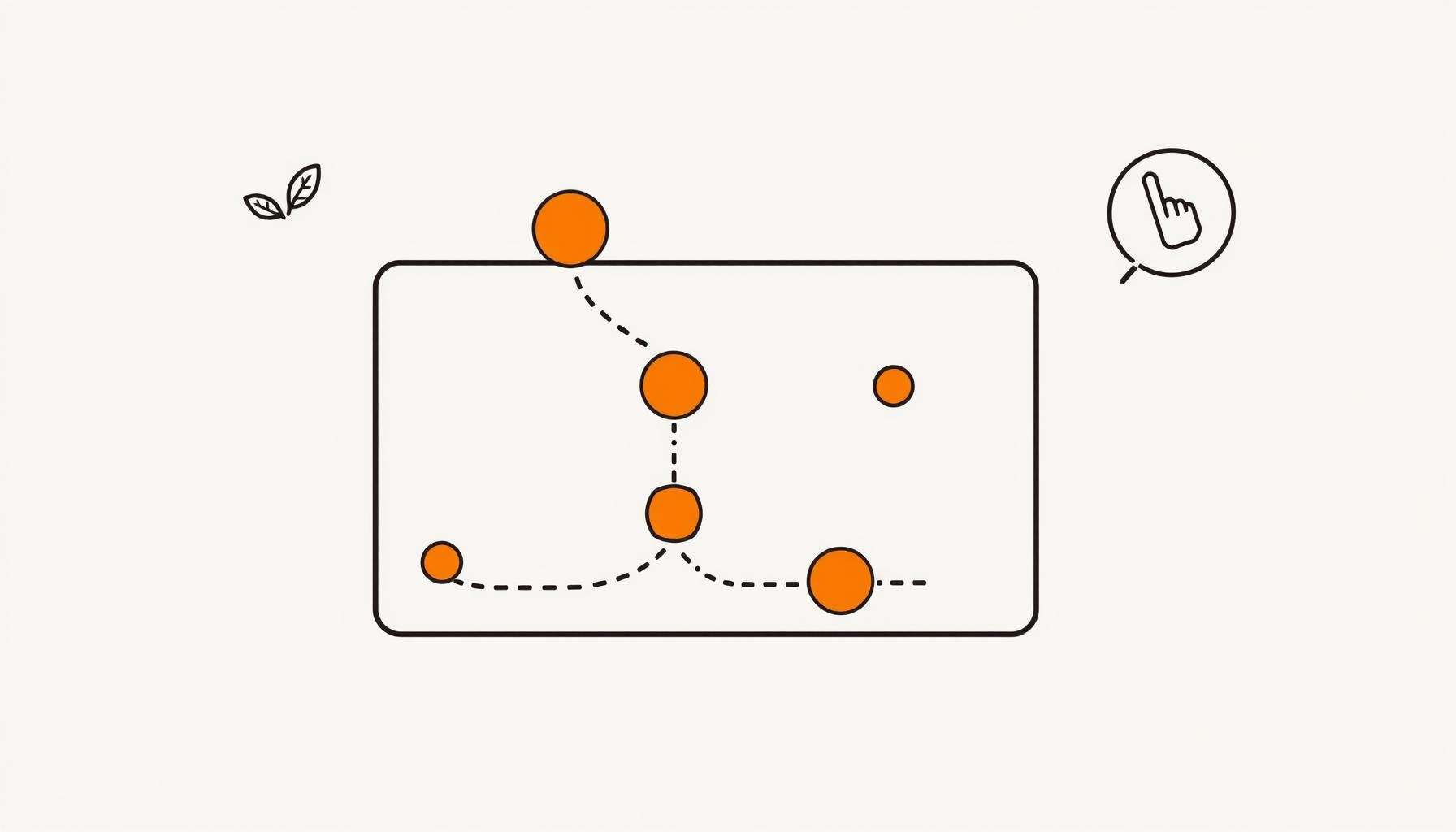 طفل يتفاعل مع شاشة تعليمية
