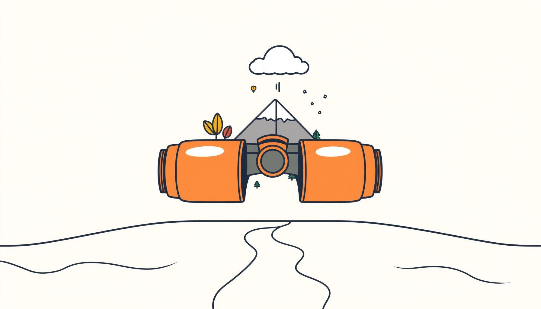 famille explorant la nature avec IA