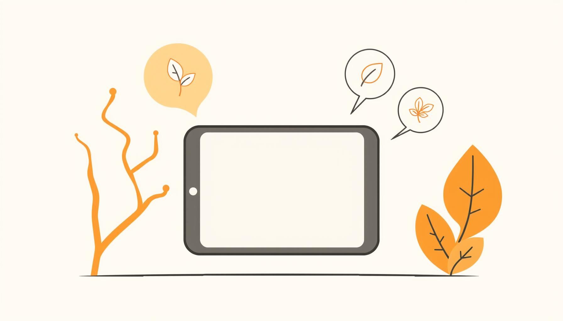 anak belajar melalui video interaktif dengan penuh semangat