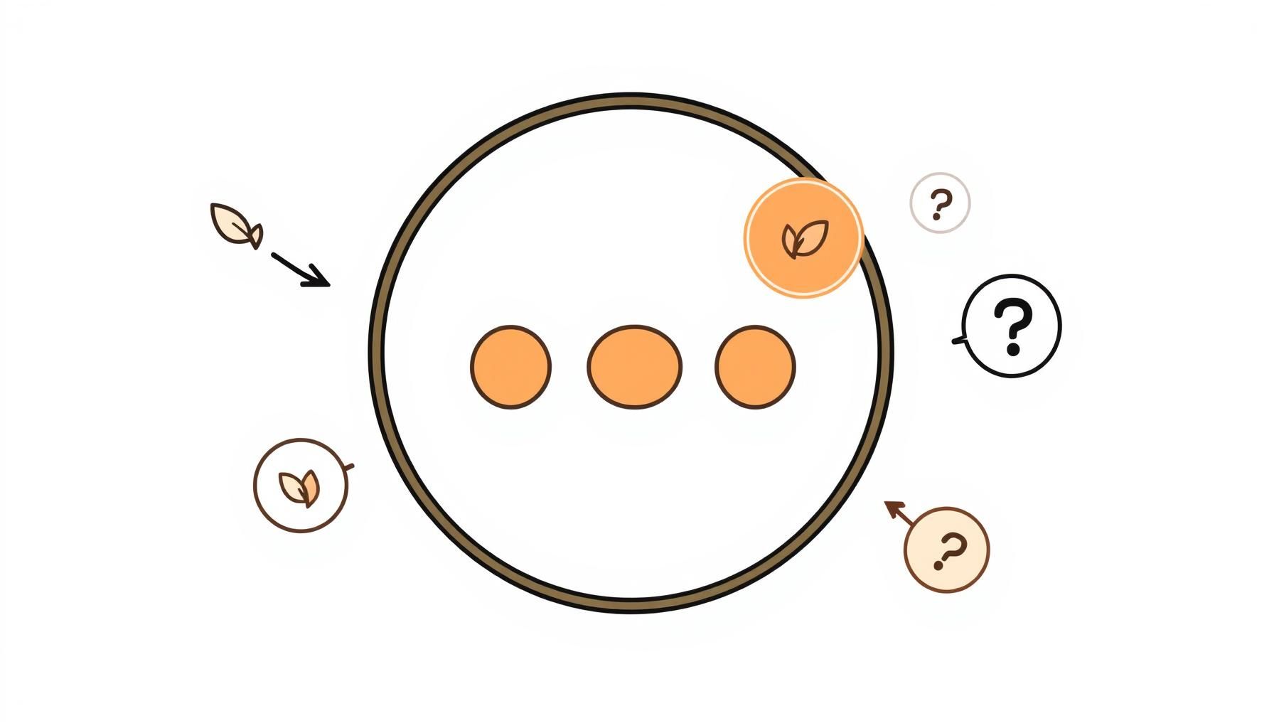 ilustrasi anak-anak memilih jalan cerita video interaktif