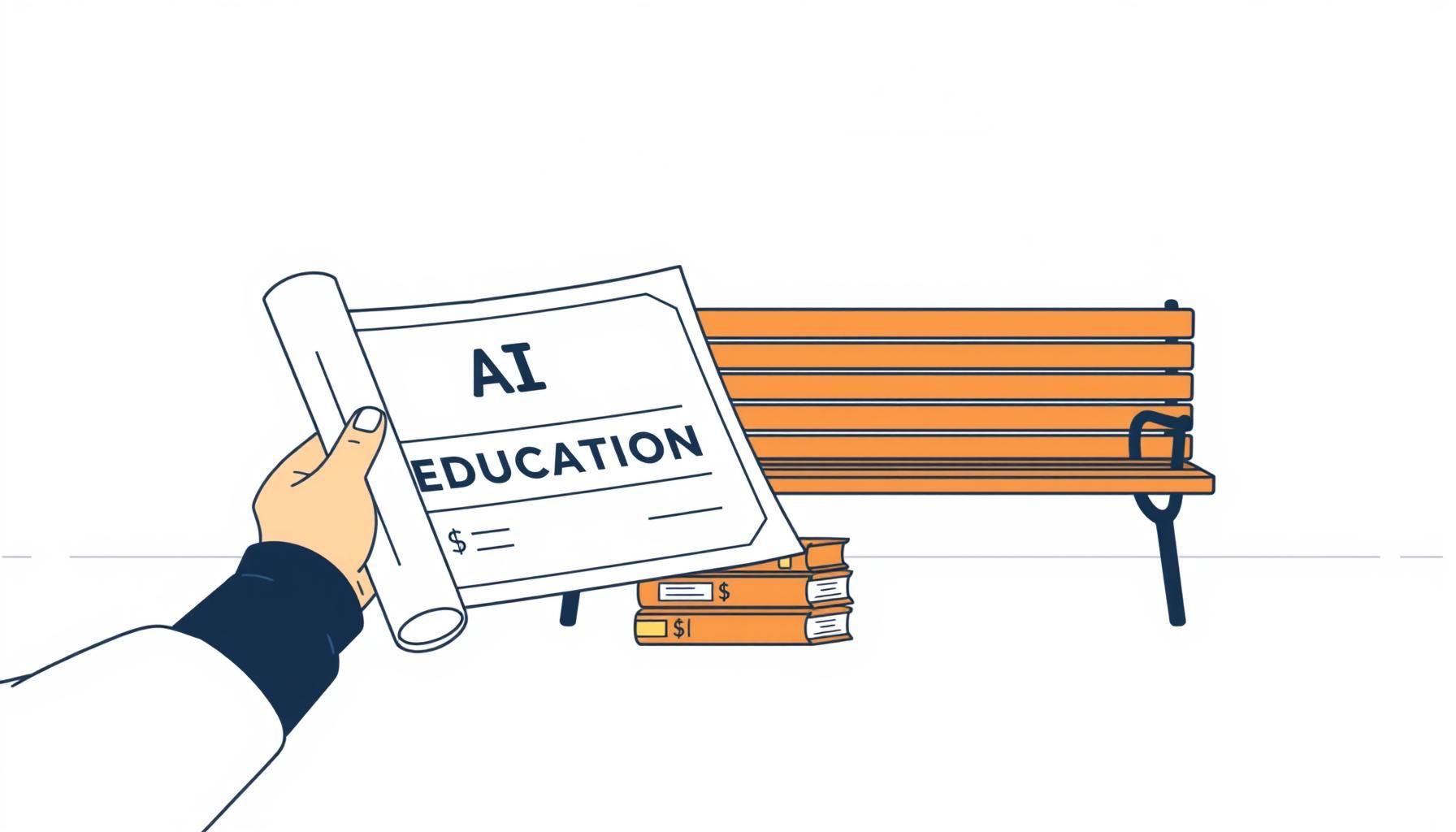 초등 아이와 함께 태블릿 보며 AI 이야기 나누는 부모