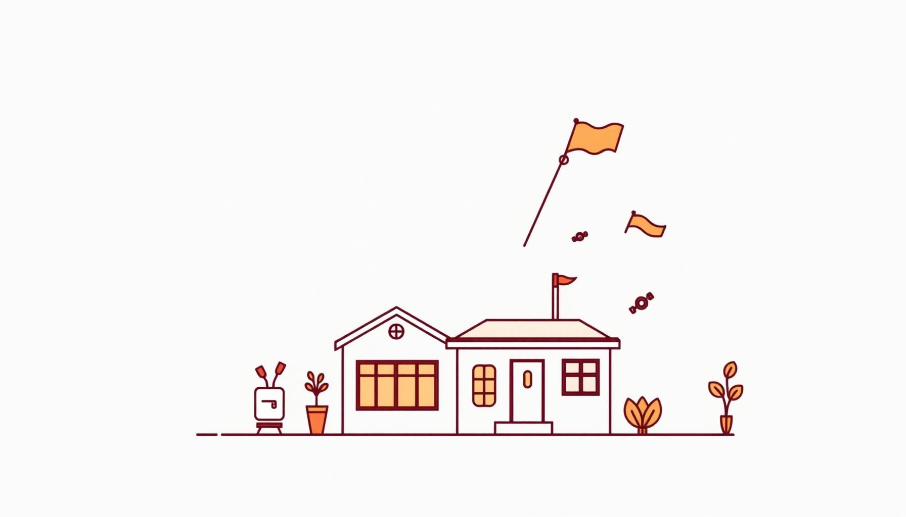 Family using AI technology at home