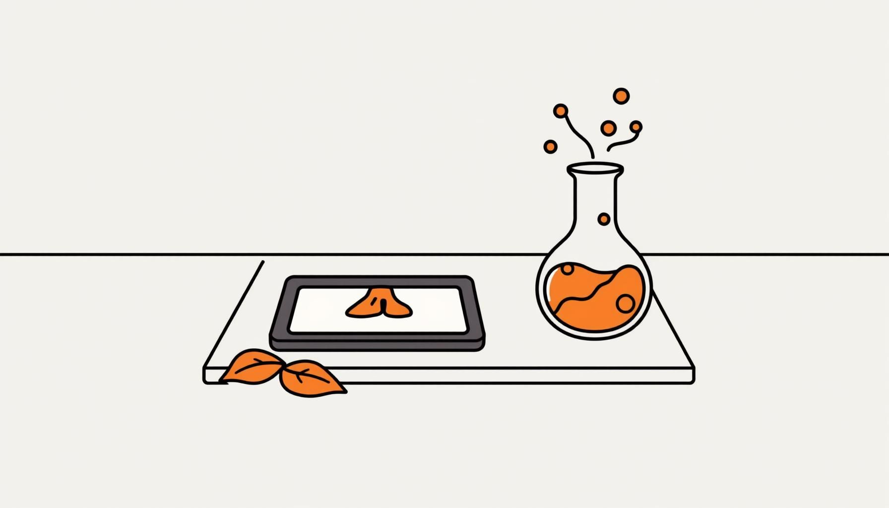 Niño equilibrando tiempo entre pantalla natural y tiempo al aire libre