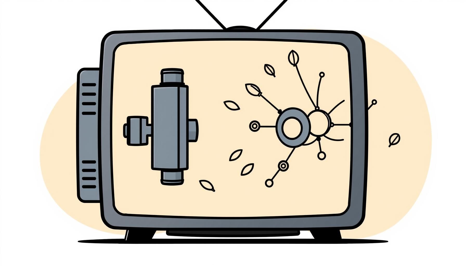 Família interagindo com tecnologia