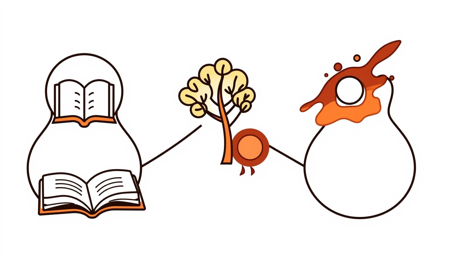 livres et outils numériques sur une table