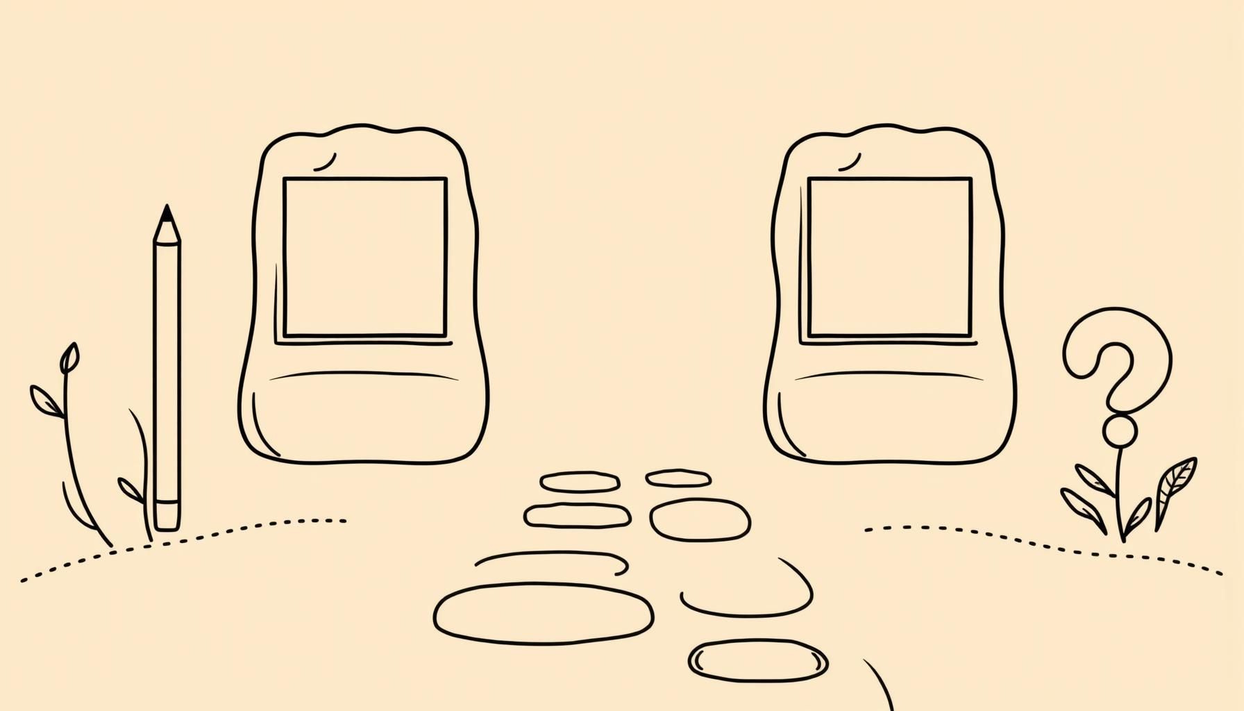 طفل يبني أدوات من مواد بسيطة