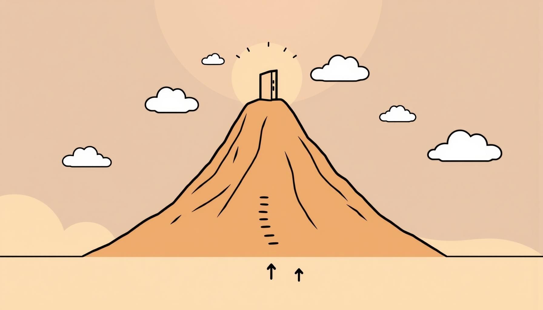 طفل ينظر إلى المستقبل بتفاؤل