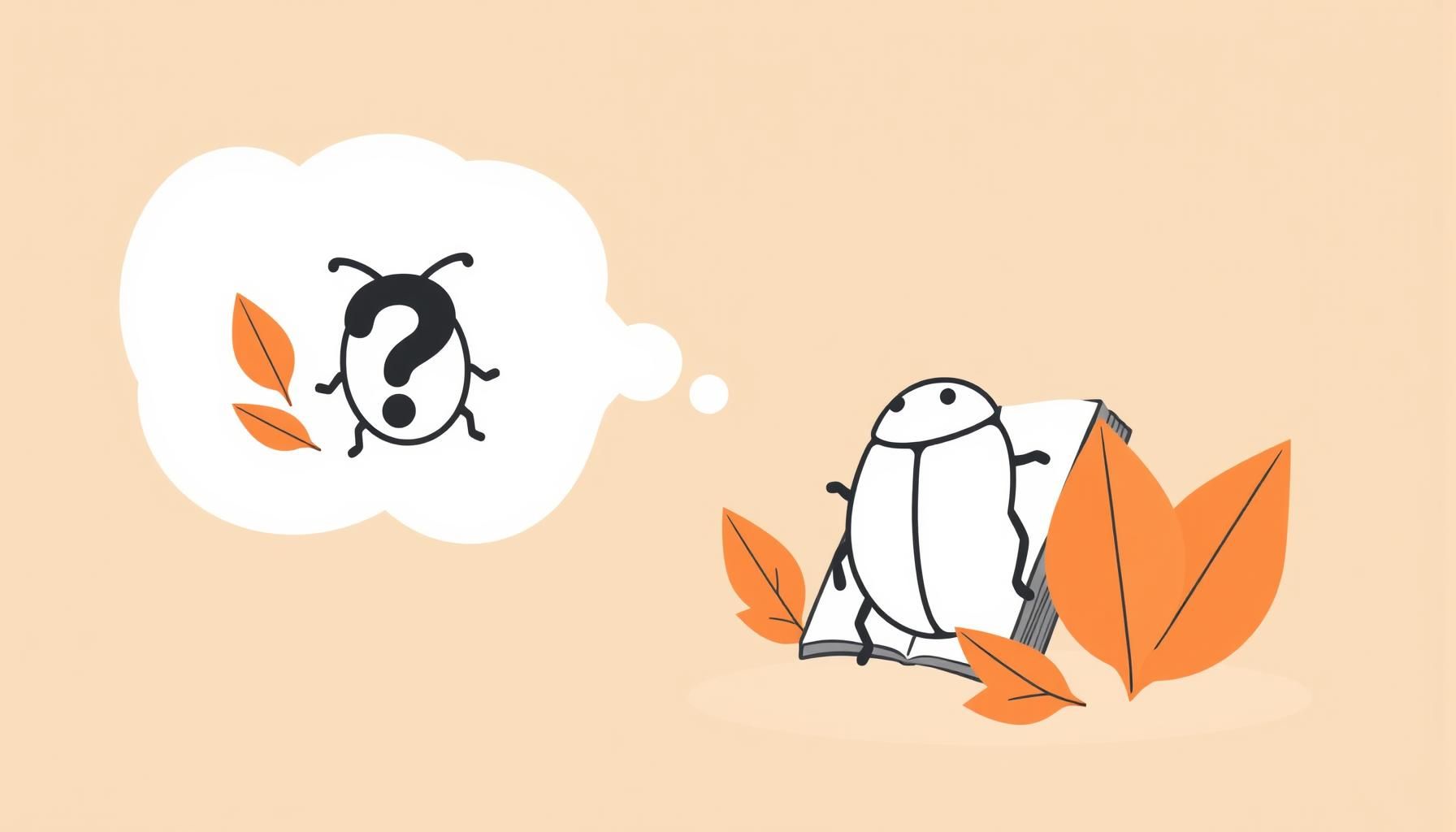 公園でカブトムシを観察する親子