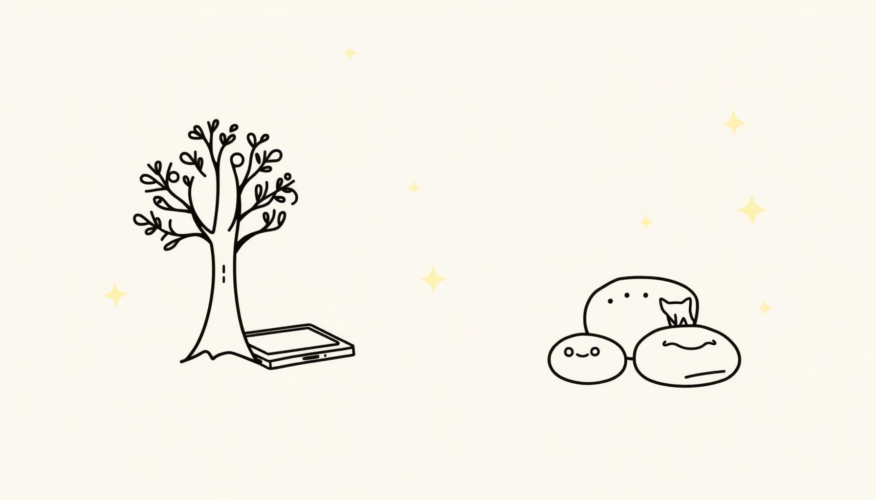 Niña bailando con su padre mientras crean poesía inspirada por IA