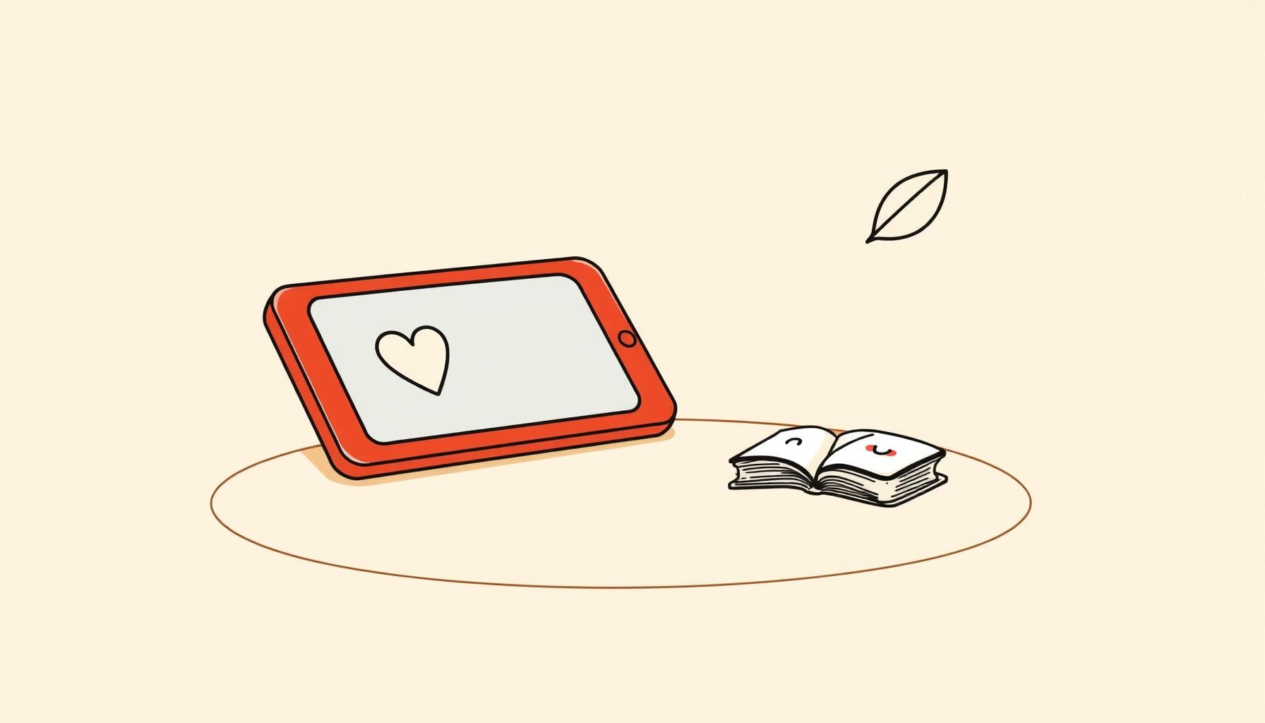 Niña sonriente imaginando proyectos creativos con una pantalla brillante