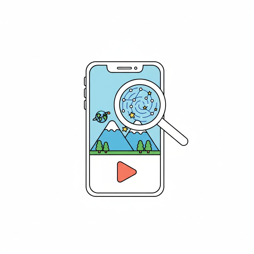 Transformación de foto en viaje espacial mediante IA