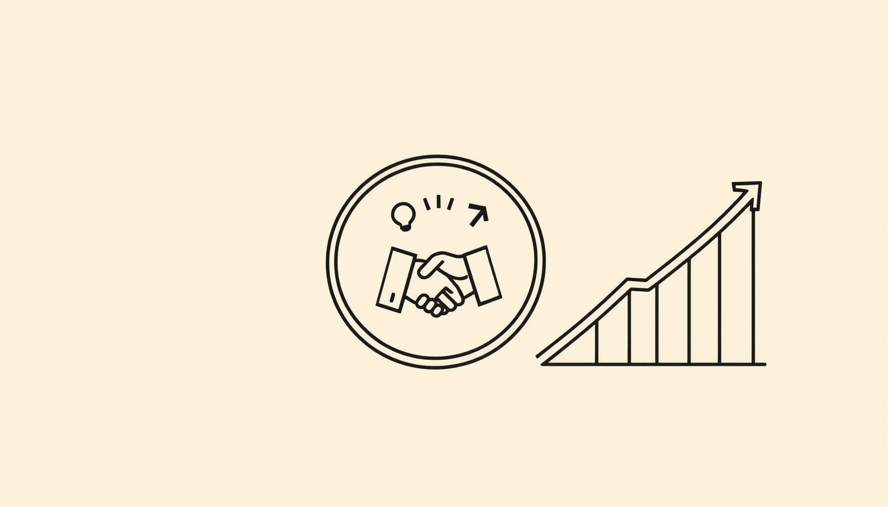 ilustrasi mentor membimbing generasi muda