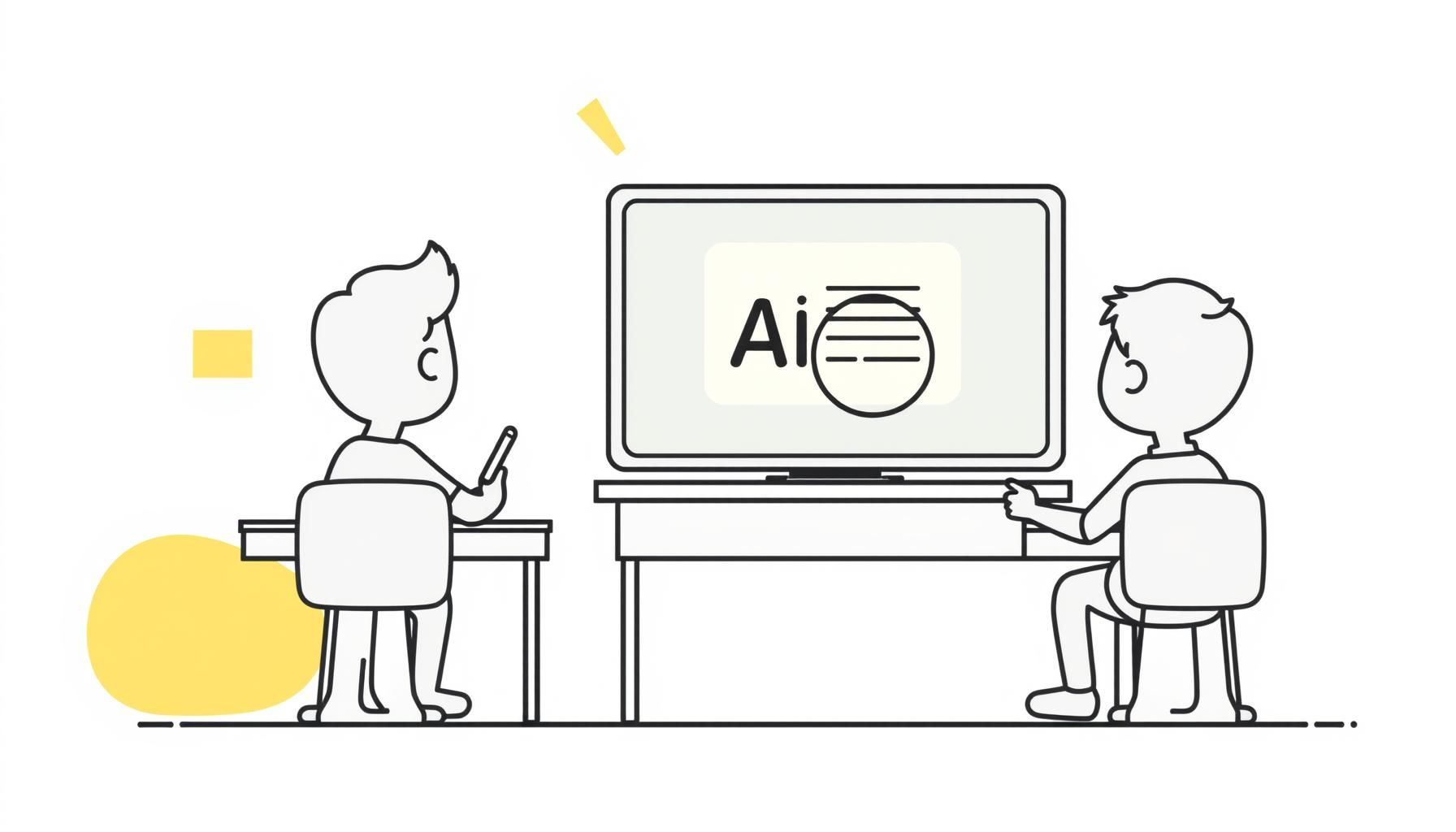 Classroom scene with students laughing at AI-generated Lincoln speech
