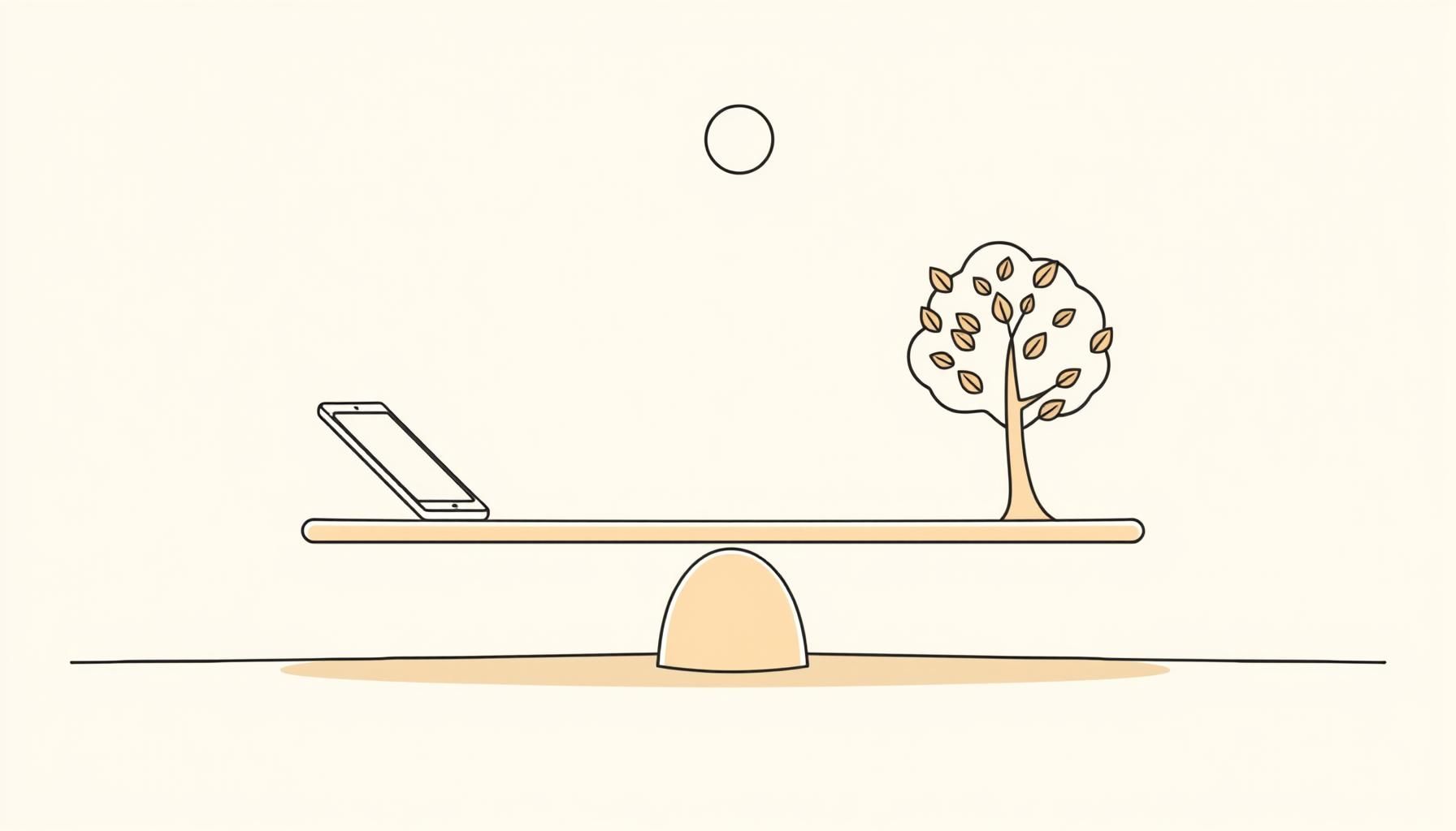 أب وطفل يلعبان في الحديقة بعيداً عن الأجهزة