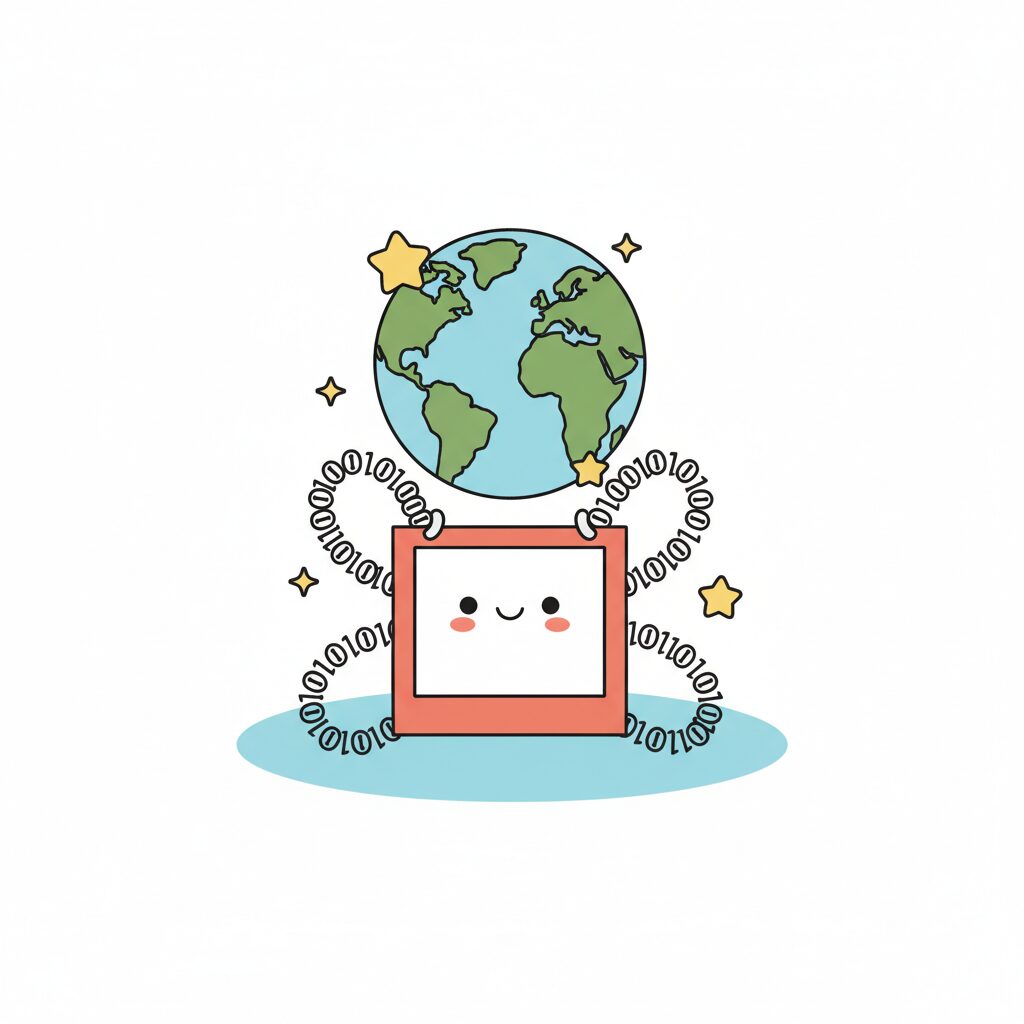 vue d'ensemble de la Terre depuis l'espace avec une photo superposée