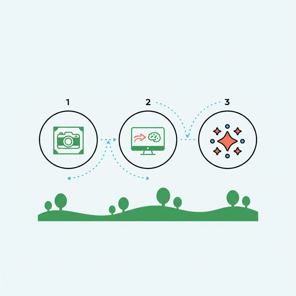 أداة Pollo AI لتحويل الصور إلى رحلات فضائية