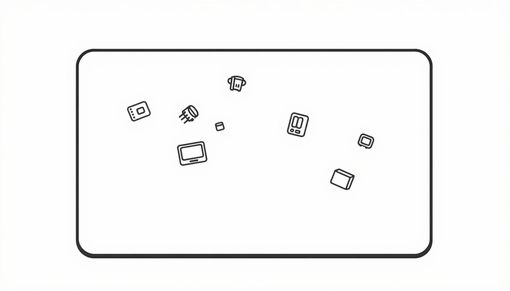 Aluno de cinema jovem usando tecnologia educacional em sala de aula moderna, com foco nas mãos criativas operando uma interface digital