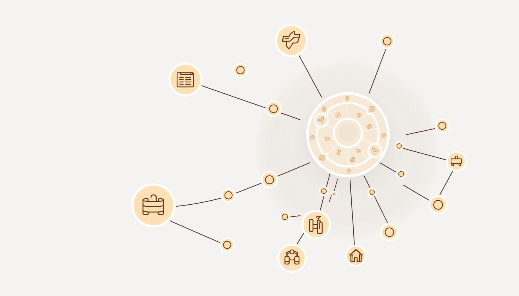 親子の未来を象徴する温かな風景