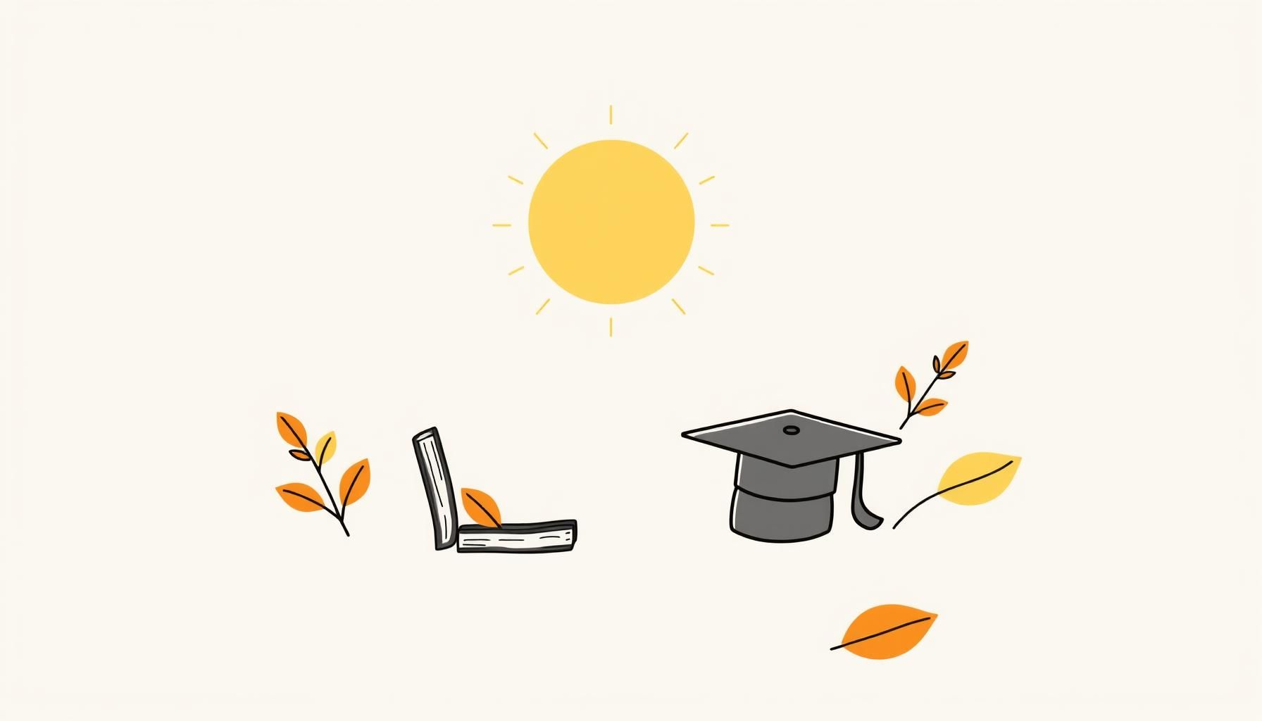 校园阳光下的孩子们