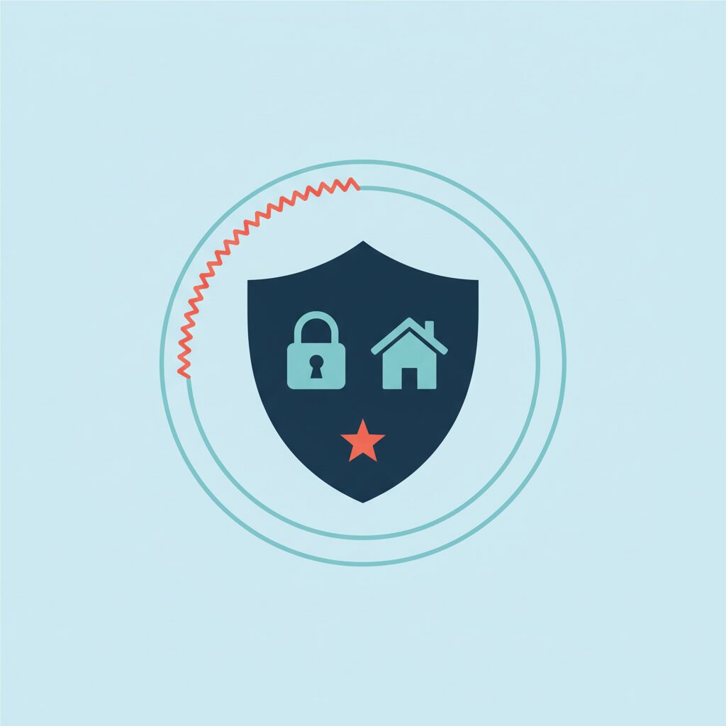 子供のデジタルセキュリティ概念図