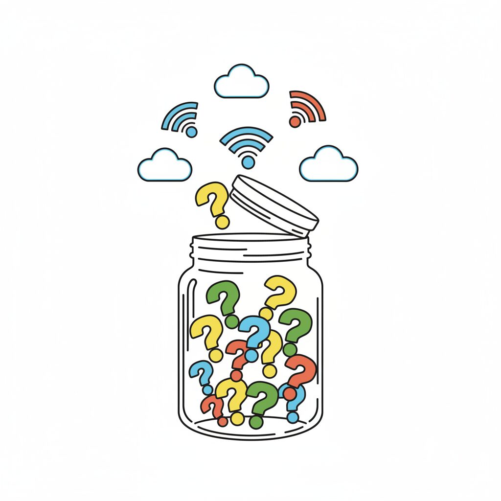 famille explorant la technologie ensemble