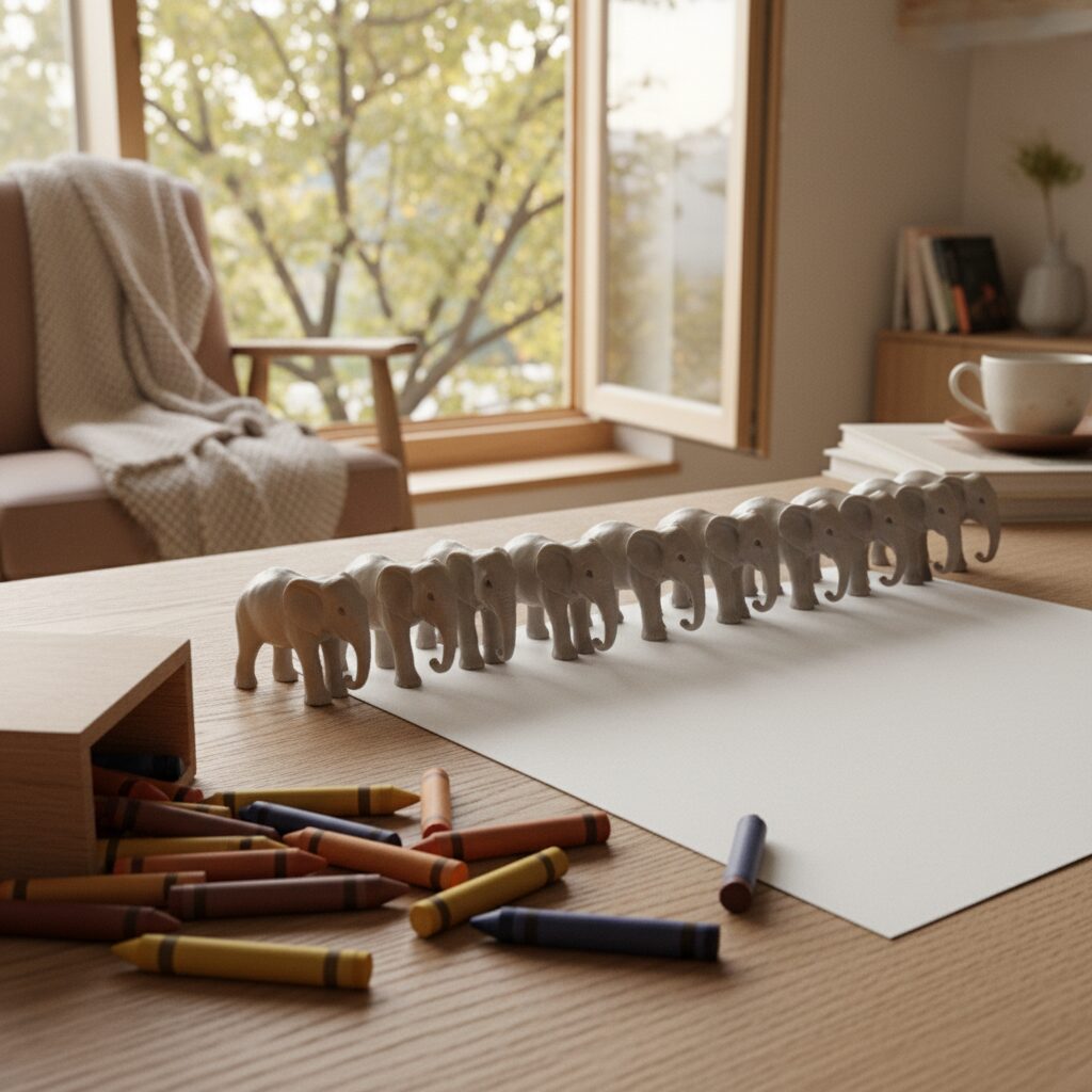 孩子与家长玩AI识别游戏