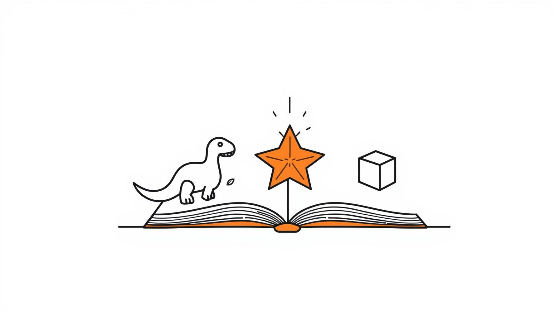 子供の学びにAIが関わるイラスト