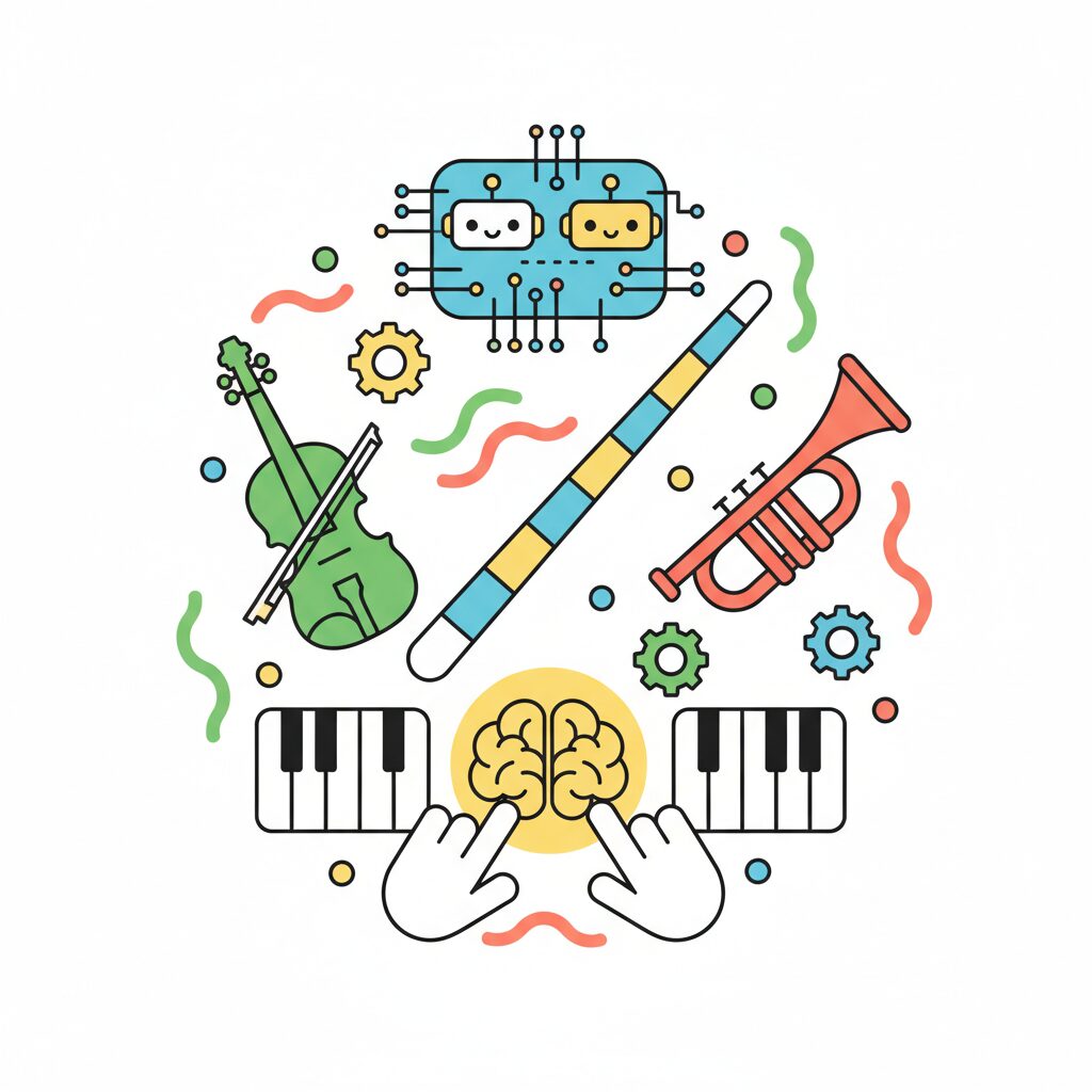 fille utilisant une tablette IA