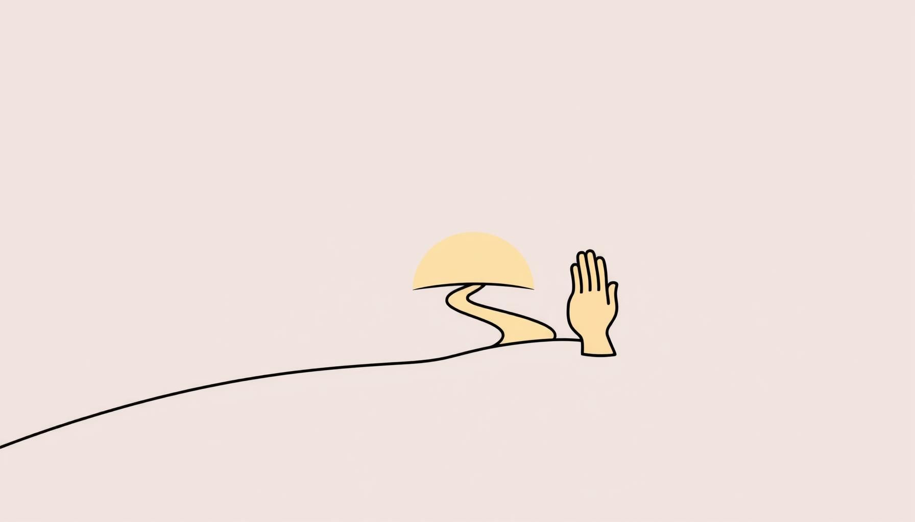 parent guidant main de son enfant vers un écran lumineux d'espoir