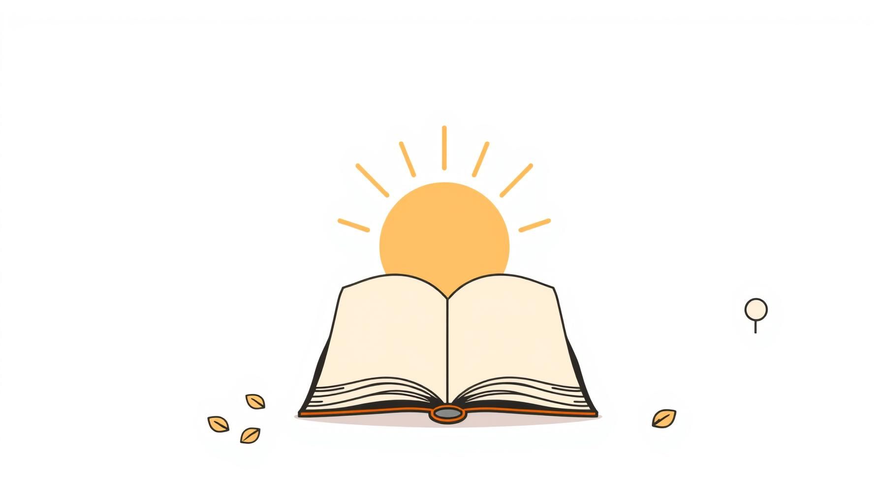 criança lendo ao ar livre em um dia ensolarado