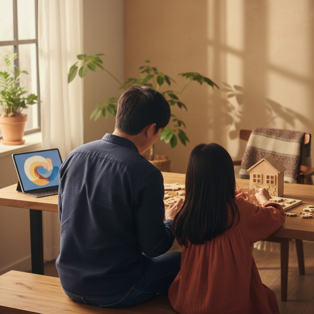Enfant et tablette numérique