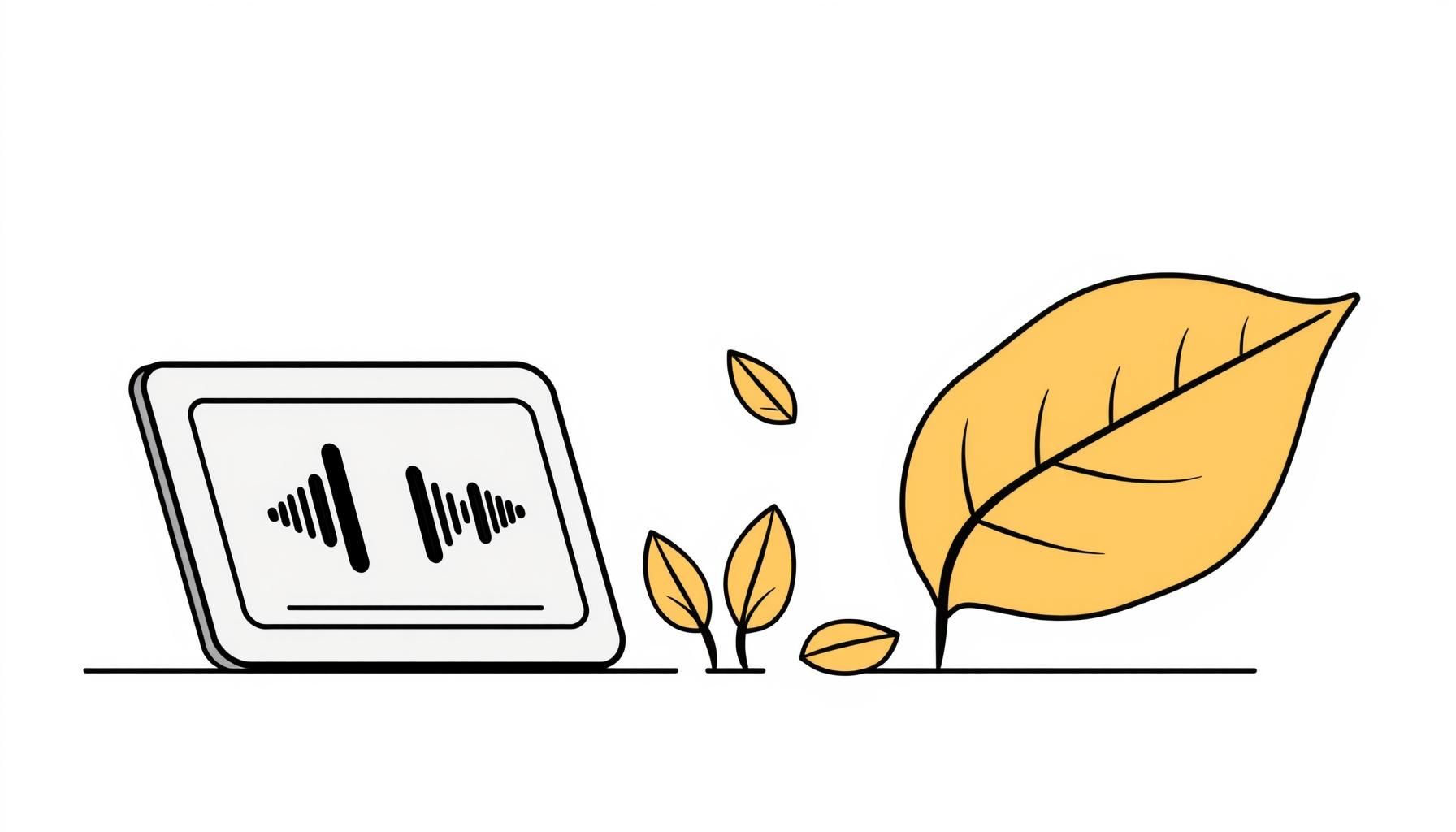 Criança desenhando enquanto ouve áudio