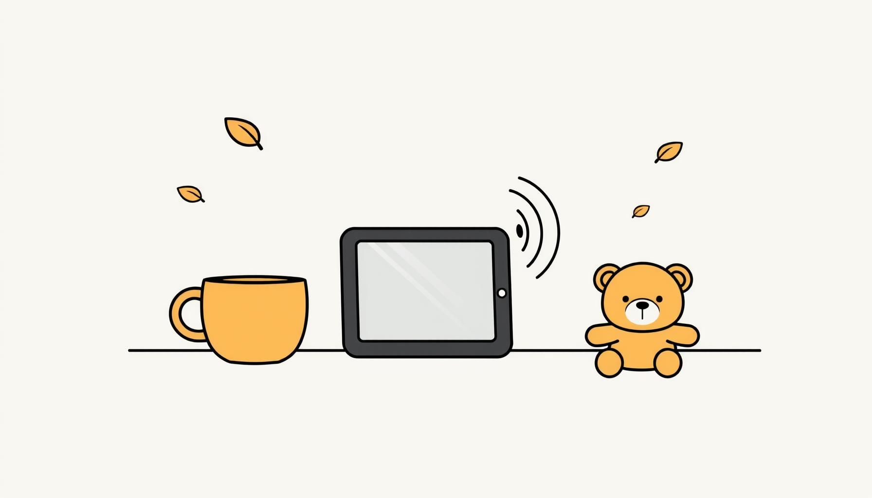 Criança seguindo texto enquanto ouve áudio