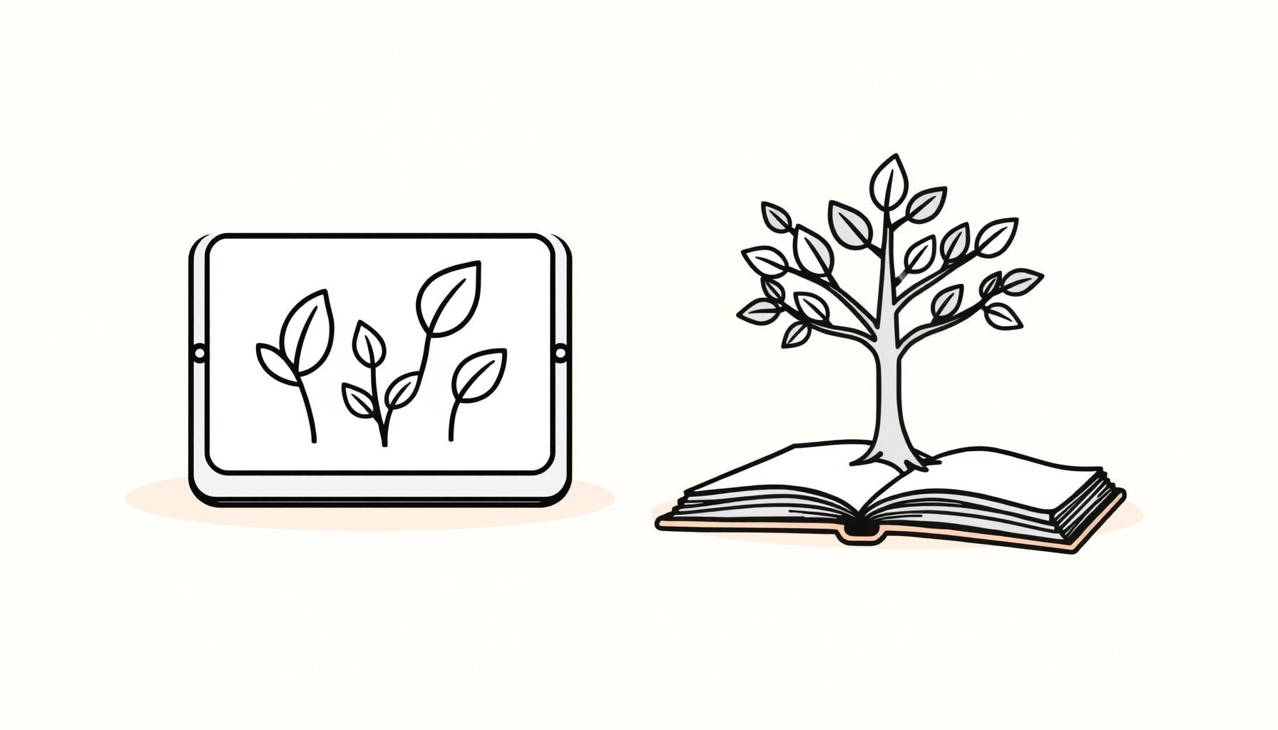 親子がバランスの良い学習をしている様子