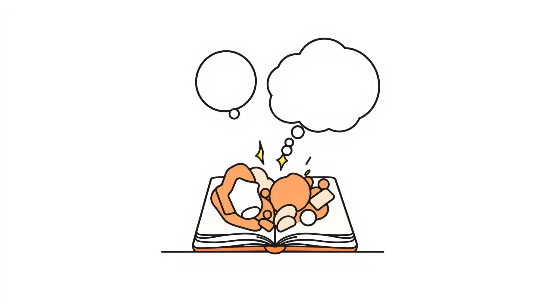 anak menulis catatan lalu melihat ringkasan otomatis